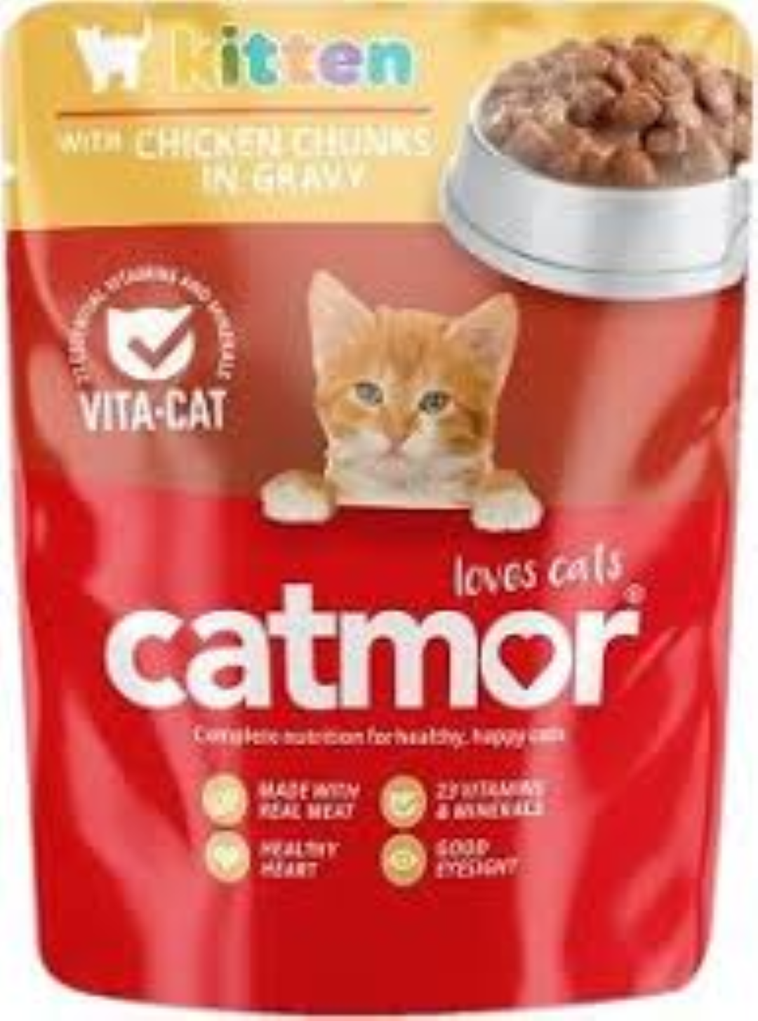 CATMOR KITTEN CHICKEN 70G
